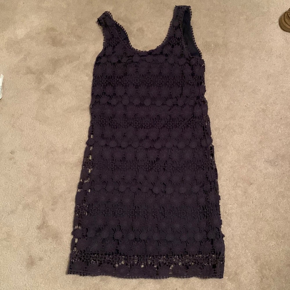 Lauren conrad dark grey dress